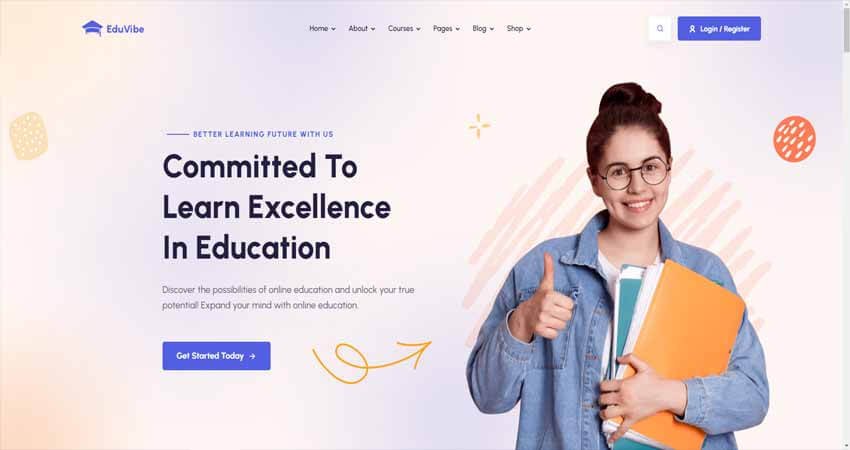 EduVibe-Education & Online Course WordPress Theme
