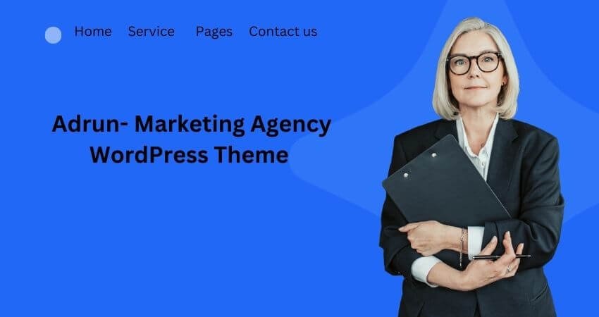 Adrun- SEO & Marketing Agency WordPress Theme