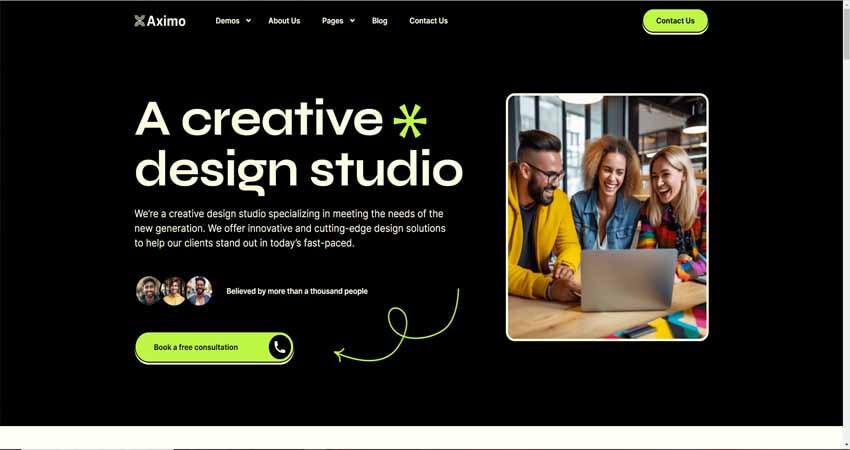 Aximo- Creative Agency Theme