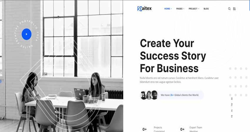 Kaitex- Consulting Business WordPress Theme