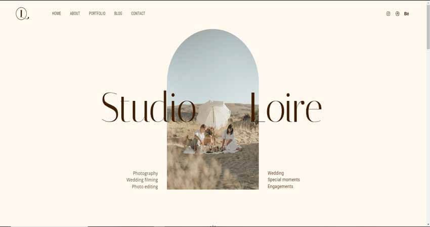  Loire- Photography Protfolio WordPress Theme